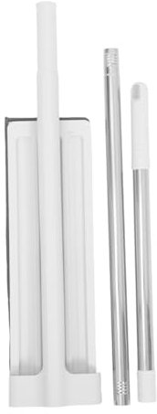 POPETPOP Mopa Plana Doméstica Microfibra 35 Cm Con 2 Almohadillas Lavables Doble Uso Seca y Húmeda Limpieza Sin Lavado De Manos Para Hogar y Pisos