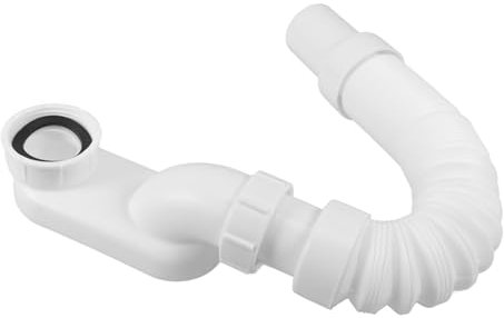 DIYEAH Flexibler Wannenablauf Ausziehbarem Design Für Badewanne Und Waschbecken Korrosionsbeständiges Material Geruchsvermeidungsfunktion Einfache Installation Und Wartung