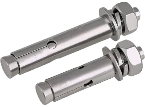 Tassello Ancorante Viti di ancoraggio for calcestruzzo con testa esagonale in acciaio inossidabile M10 316(M10X100mm-1pcs)