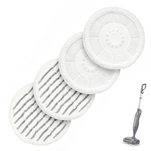 4Pack Microfiber Steam Mop Pads Compatible with Shark S6002UK