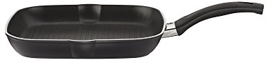 Ballarini 75001 – 634 como forgiato in alluminio bistecchiera antiaderente, nero