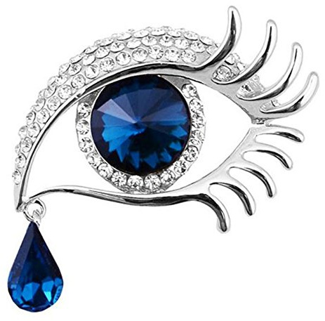 Hosaire 1x Brosche Kreative Engel zerreißt Broschen Kleidung Dekoration Damen Brosche Schmuck Zubehör Legierung Brooch,4.8 x 3.8 cm