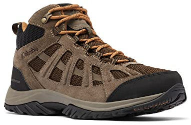 Columbia Redmond III Mid WP wasserdichte Wanderstiefel für Herren, Braun (Cordovan x Elk), 47 EU