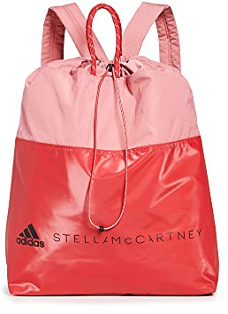 adidas by Stella McCartney Women's Asmc Gymsack, Hazros/Pink/Black, One Size