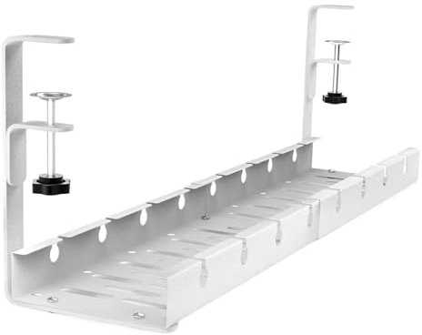 Unter Dem Schreibtisch Kabelmanagement Wanne Unter dem Schreibtisch Kabel-Organizer, Schreibtisch-Draht-Aufbewahrungsregal, Kabelrinne, Draht-Management-Tablett, Heimbüro, stehende Arbeitsplattenregal