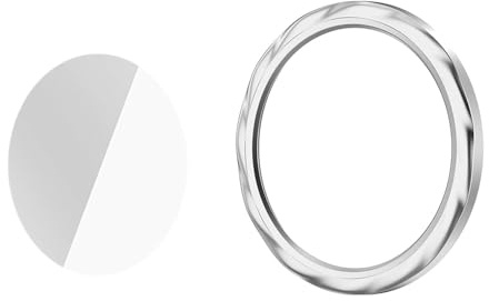 Aqxypas Klockfodral, armband, härdat glas, klockans infattning, for klocka S4 ESIM/S3 ESIM(Silver Thread)