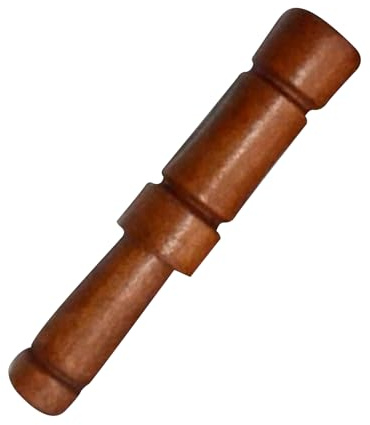 Lockrop de natterand de madera | Silbato salvaje - Sonido de imitación de madera Arma de tapa portátil para actividades al aire libre Aventuras de caza