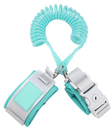 Garosa 2m BEB¨¦ Anti Perdido De Seguridad Mu?equera Arn¨¦s Correa Cuerda Mochila Correa Correa De Mano Banda De Pulsera para Ni?os Peque?os(Verde)