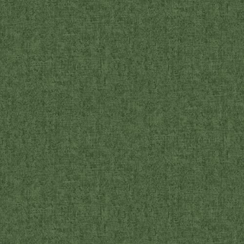 A.S. Création Vliestapete Greenery Tapete Uni Vintage Optik 10,05 m x 0,53 m Made in Germany 373347 37334-7 Dunkelgrün