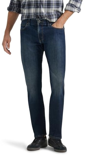 Lee - Modern Series Extreme Motion Straight Fit Jeans Affusolati, Extreme Motion Straight Taper Jean Uomo
