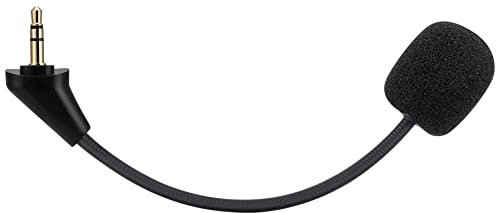 Ersatz-Spielmikrofon für HyperX Cloud Alpha, Alpha S & Alpha Pro Gaming Headset auf PS4 PS5 Xbox One PC, abnehmbares 3,5-mm-Boom-Mikrofon