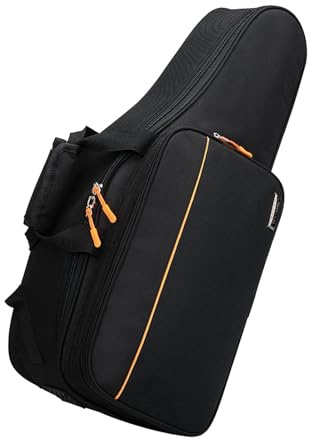 Generic Sax Gig Bag Altsaxophon-Koffer mit Griff, Saxophon-Tragetasche, Rucksack für Saxophon, Holzblasinstrumenten-Zubehör