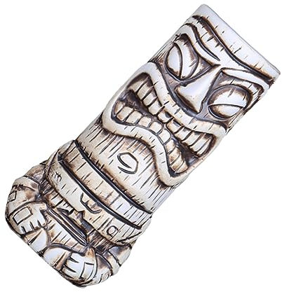 PRETYZOOM Hawaiianische Tiki-Becher Cocktailgläser Kaffeetasse aus Keramik Tiki-Weingläser Kaffeebecher Espressotasse stehende Tasse Wein Tassen Hochzeit Weinglas Grundwein