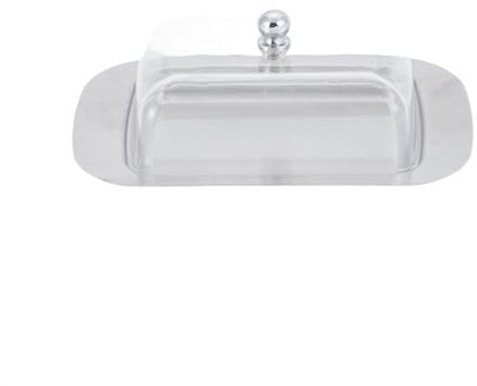 Butterdose, Butterdose mit Deckel, Butterdose, Butterdose for die Küche, Butterdose aus Edelstahl, Butterbox for Westernrestaurants, Snackteller, Käseplatte, Wärmeplatte, Butterdose mit Deckel for Fri