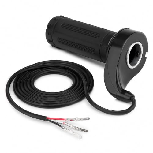 Manopola acceleratore scooter elettrico acceleratore rotante a tre fili comando velocità universale per biciclette elettriche, minimoto motocicli compatti e veicoli da pista