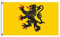 Stormflag Drapeau Nord-Pas-de-Calais 60x90cm Drapeau Flandre 2x3ft polyester 90g avec œillets et Double couture