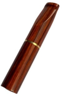 Bocchino per Sigaretta, Bocchino con Filtro, Filtro per Sigarette per Sigarette, Legno Bocchino,con filtro a carbone attivo da 9 mm per uomo(A)