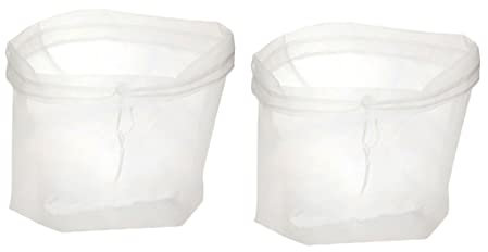 Mikinona 2 Pcs Reusable Nut Milk Bag Cotton Strainer Bag for Soy Milk Yogurt Cheese