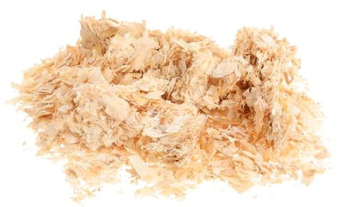 Toddmomy Copeaux De Hamster Absorbants en Bois Naturel 500g pour Litière Douce Poussière Litière pour Petits Animaux Hamsters Gerbilles Cobayes Lapins Furets Chinchillas