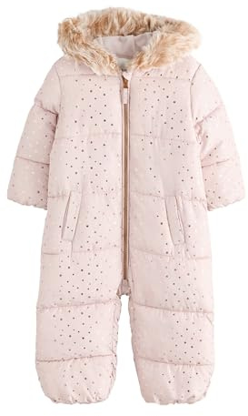 NEXT Niñas Traje para la nieve impermeable estampado Rosa pálido 4 Años-5 Años