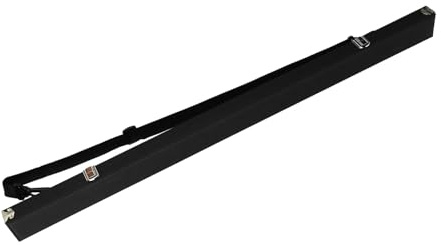 POENVFPO Premium-Leder-Geigenbogenetui mit Verstellbarem Riemen, Weichem Innenfutter, Leichtem Design für Musiker und Interpreten