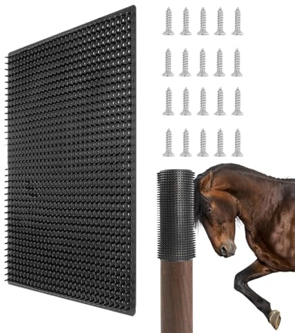 Boskap klösborste, mjuk full massage grooming fällborstar – hästklösare, skötseltillbehör, för bondgårdskor hundar nötkreatur ladugård