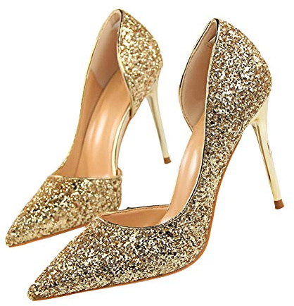 Dress First Womens Fashion Closed Toe Classic Pumps