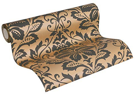 A.S. Création Barocktapete Attractive Tapete mit Ornamenten Vliestapete gold grau matt glänzend strukturiert 369104
