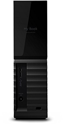 WD My Book WDBBGB0080HBK-NESN - Disco rigido esterno da 8 TB con protezione tramite password e software di backup