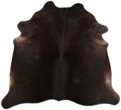 generisch KUHFELL RINDERFELL Dunkelbraun SCHWARZ Natur ca. 220 x 190 cm RINDERFELL Fell Teppich VON KUHFELLE online