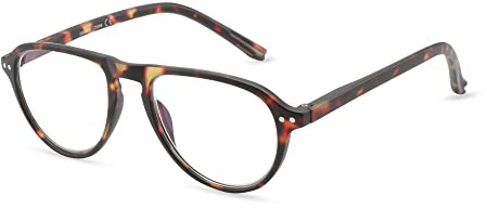 ZENOTTIC Lesebrille, Anti-Blaulicht-Brille, Gläser Gegen Blaues Licht, das von Computern Ausgestrahlt Wird, Brillen für Damen und Herren x1,5…