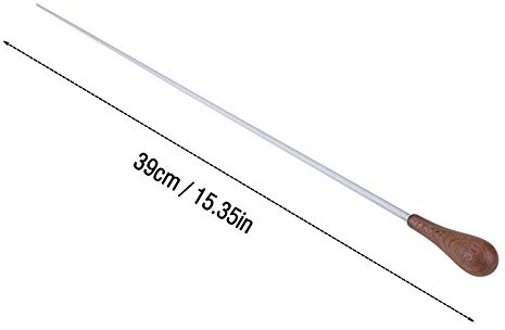 Batuta Director Orquesta,Conductor'S Chef D Orchestra Wand Director,Conductors Baton And Case,Funda Batuta,Batuta Wood Handle Music Conductor Baton For Symphony Er Choral Director Accessories