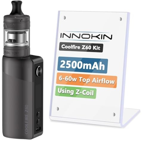 For Innokin CoolFire Z60 Kit 60 W Box Batería 2500 mAh Pantalla OLED 0,96