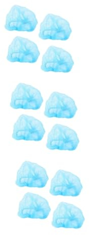 OUNONA 60stücke Wiederverwendbar Haarnetze Aus Vliesstoff Atmungsaktive Dehnbare Haube Für Reinigung Makeup Und Anwendungen Für Schönheitspflege Und Lebensmittelservice Blau
