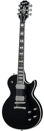 Epiphone Les Paul Prophecy Aged Jet Black Metallic - Single Cut E-Gitarre