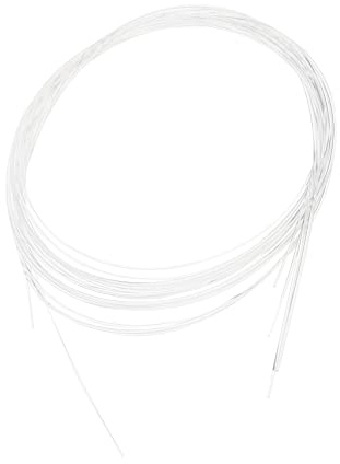 Toyvian 4piezas Cuerdas De Ukelele Cable Musical De Carbono Resistente Para Instrumentos De Cuerda Accesorios De Ukelele Transparente
