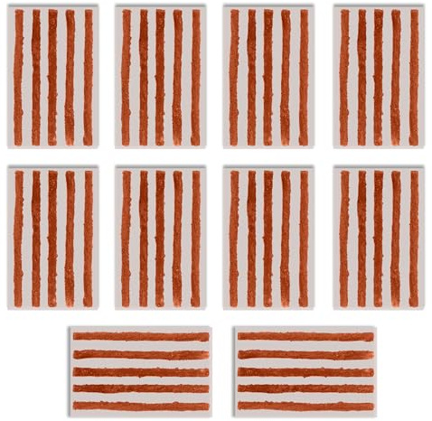 GRAND PITSTOP Tubeless Tire Repair Plugs Strips Refills Kit for Bike Tires- 50 Rope Plug Pack for Cars, Motorcycles, Bicycle Tires Repair