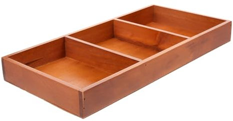 Abaodam Caja De Madera Maciza para Macetas Rectangulares para Hierbas para Interiores para Plantas De Jardín Rectangulares De Madera para Centros De Mesa De Color Marrón