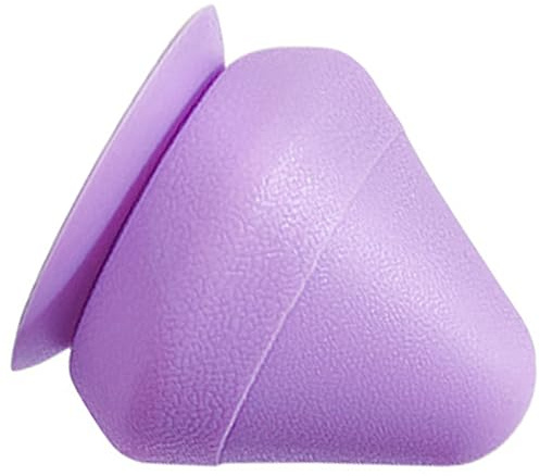 Bola Masaje Espalda Cuello Tpe Ventosa Alivio Muscular | Relajación Profunda, Montaje Fácil en Pared, Adecuado para Uso Doméstico, Diseño Ergonómico y Color Púrpura