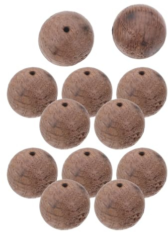 VANZACK Eichenholzperlen 12 Stück Würfel Zum Heimbrauen Für Whiskey Brandy Und Wein Geröstete Holzperlen Zur Aromatisierung Reifung Und Geschmacksverbesserung Brauzubehör