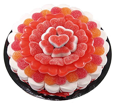 Torta di caramelle - Love 22 cm