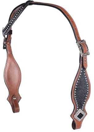 HKM Arizona Westerntrense Schwarz/Braun Pony