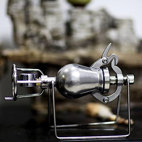 Máquina de palomitas de maíz DIY, Mini máquina de palomitas de maíz de 100ML, Popper de palomitas de maíz de acero inoxidable, olla a presión de palomitas de maíz, para diversión de fiesta familiar
