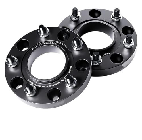Spurverbreiterungen Für Ford Für Ranger 5 Ösen Flanschplatte T6-7075 Spurverbreiterungen Aluminiumnabe Verbreiterter Adapter 2 / 4PCS 5x114.3 70.5 1/2 Auto Spurverbreiterung(2pcs 25mm 1-2)