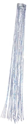 AKOOSY Weatherproof PVC Bird Scaring Ribbon Reflective Silver Windsock Long Safe Non Harmful Garden and Patio for Fruit Trees and Windows