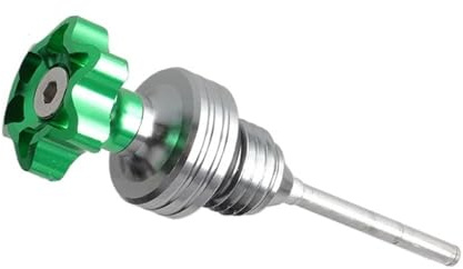 Motorcykelmodifieringstillbehör Motor Vevhus Oljepåfyllningssticka Tanknivåmätare Lock Oljenivåmätare Mätsticka Oljenivåindikator (Vit)