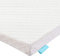 RECCI Super King Size Memory Foam Mattress Topper with Removable & Washable Bamboo Viscose Zipped Cover, CertiPUR-EU (180x200x5cm)