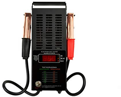 BSD Autobatterie Tester - 12V Batterietester, KFZ Batterietester, Batterie Testgerät mit LCD Display