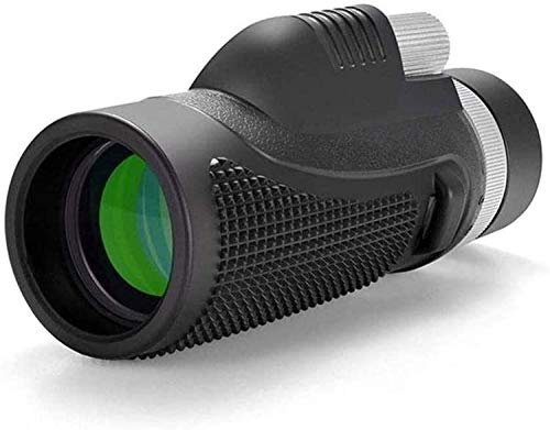 NCRD 40x60 Monokular Teleskop, Tag und Niedrig Nachtsicht Wasserdicht Zoomteleskop, Hohe Leistung Monocular mit Smartphone-Halter & Stativ, for Vogeljagd