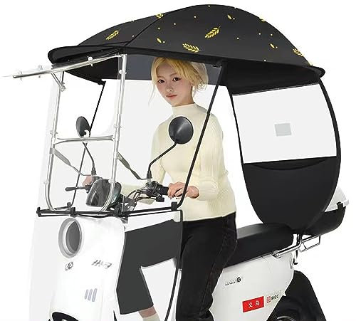 Universal-Regenschutz, Abdeckung Für Elektromobil, Regenschirm Mobilität Sonnenschutz Regen-Abdeckung, Motor-Fahrrad-Sonnenblende Schatten Zelt-Regenschirm-Scooter E